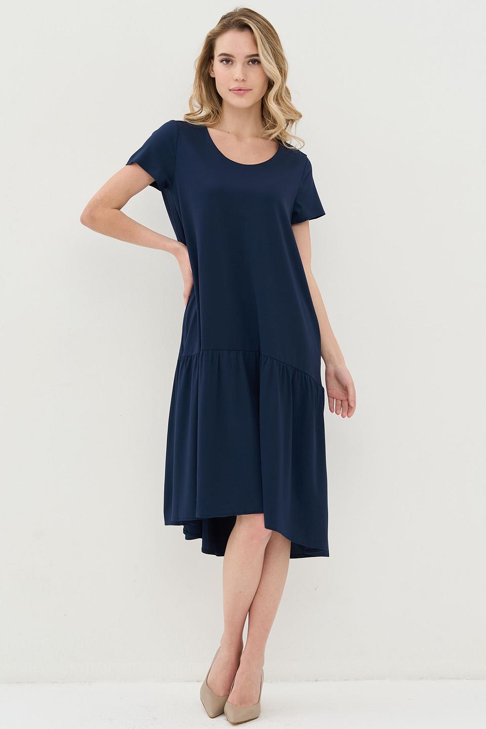 Платье VAY трапеция синее