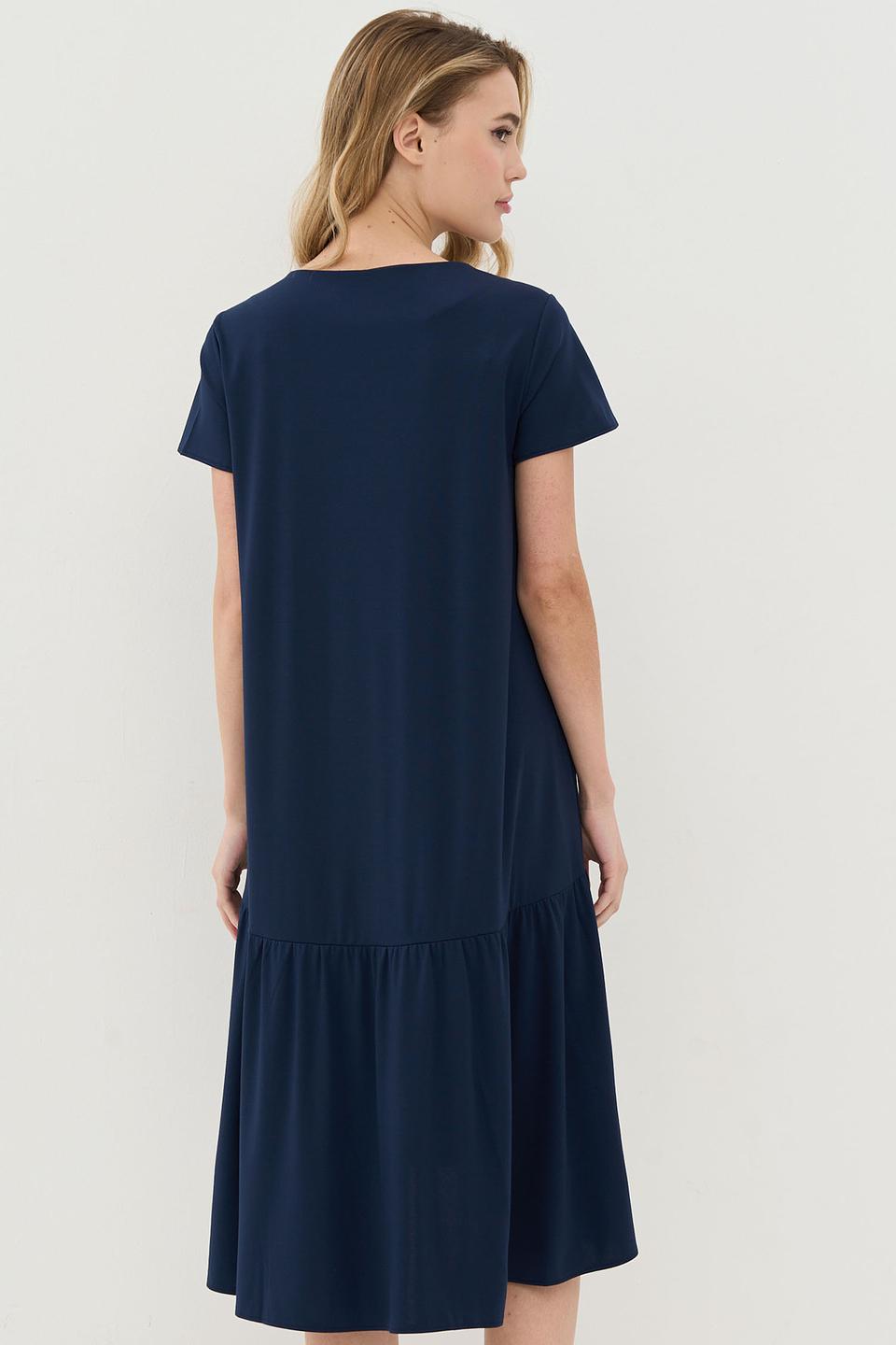 Платье VAY трапеция синее
