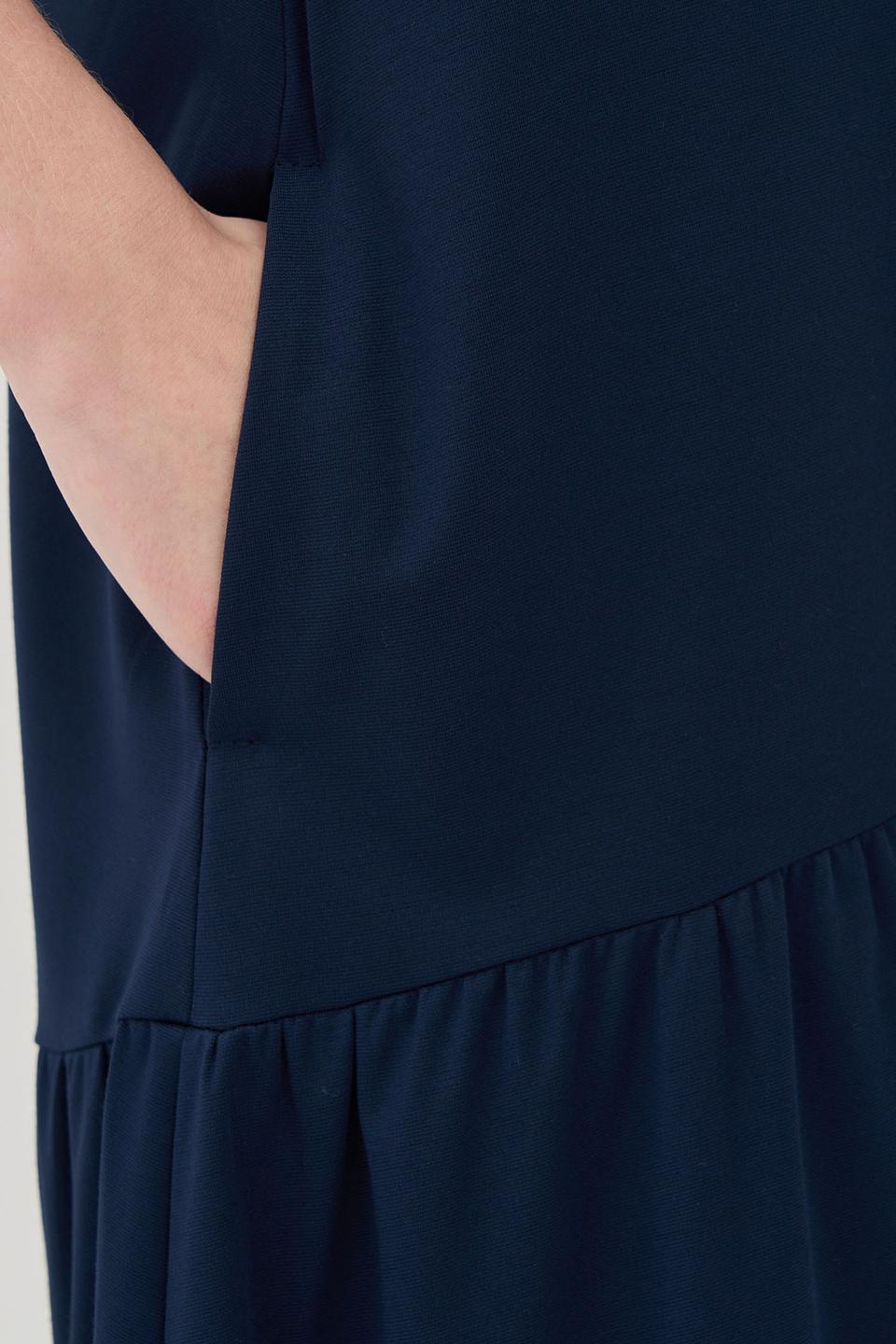 Платье VAY трапеция синее