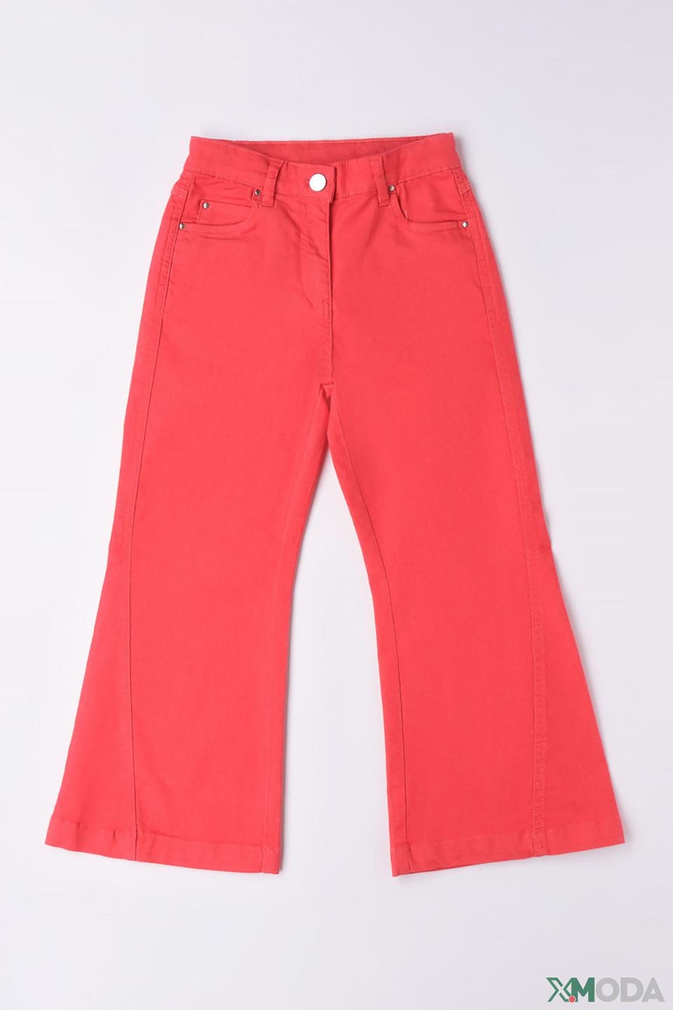 Джинсы Sarabanda дев. клёш алые