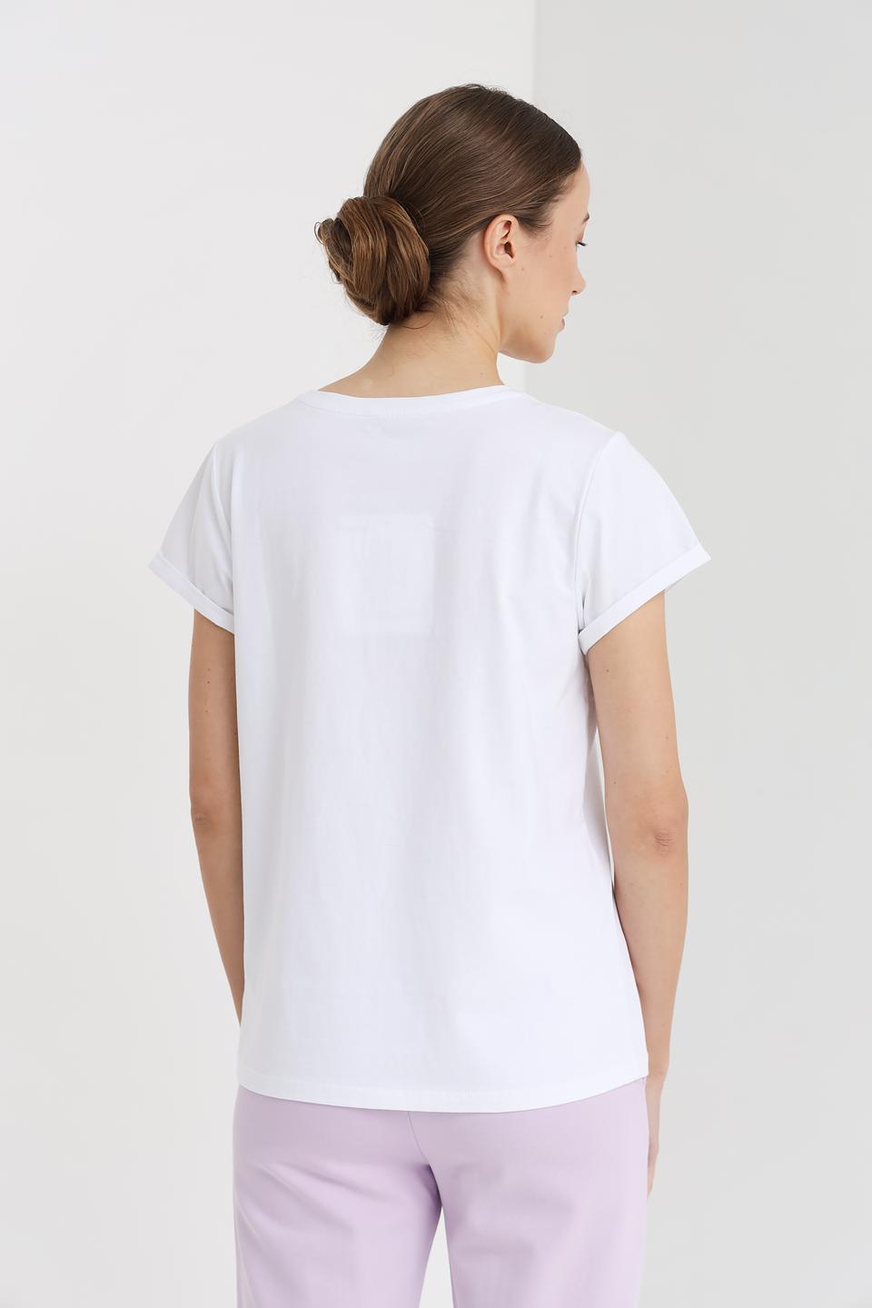 Футболка Pezzo с розой