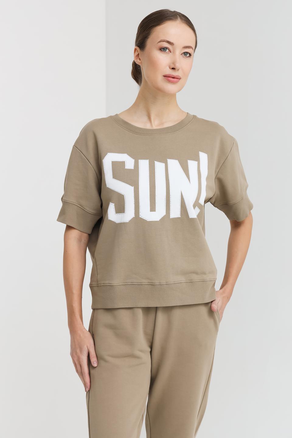 Толстовка Pezzo с принтом SUN!