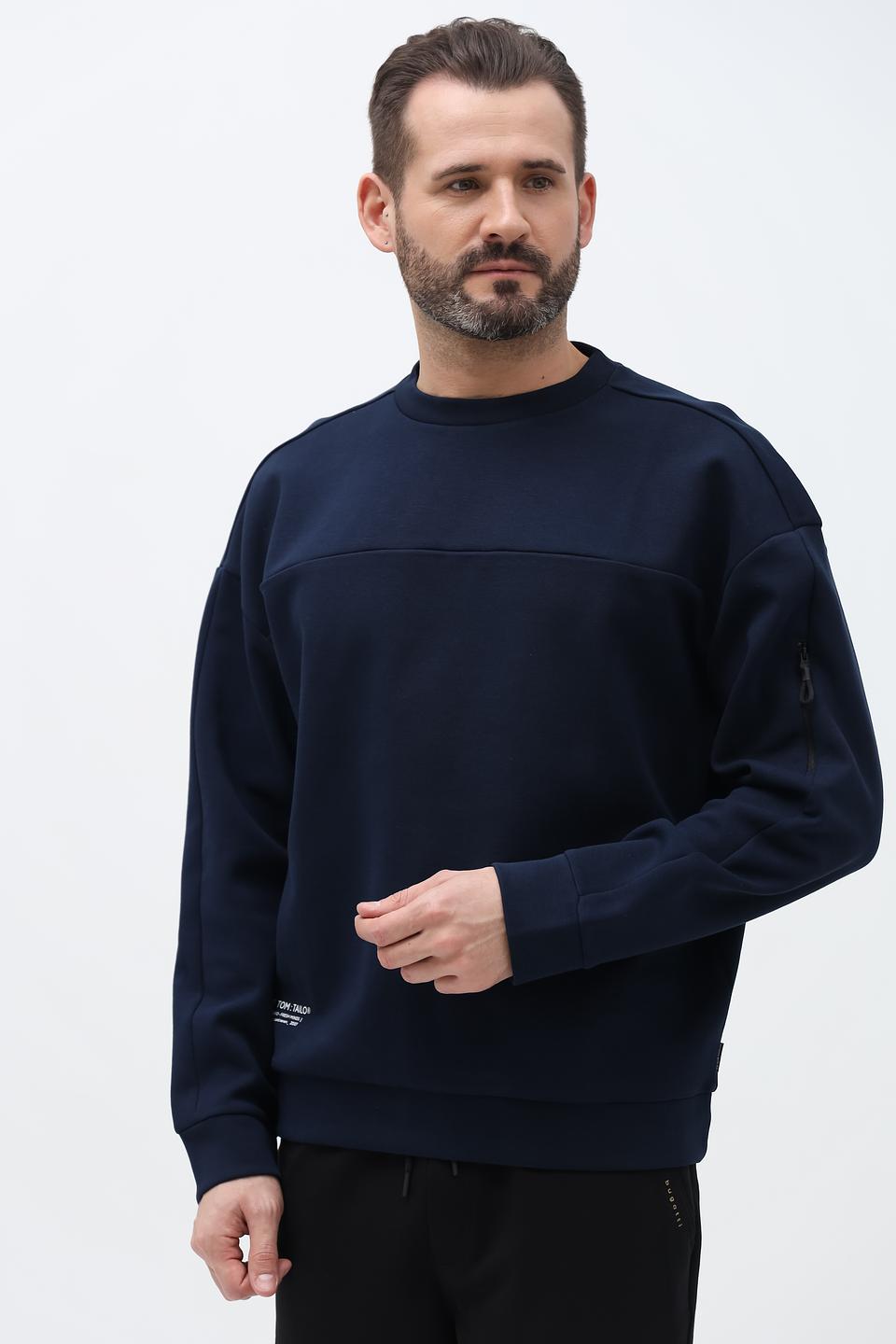 Джемпер Tom Tailor denim темно-синий