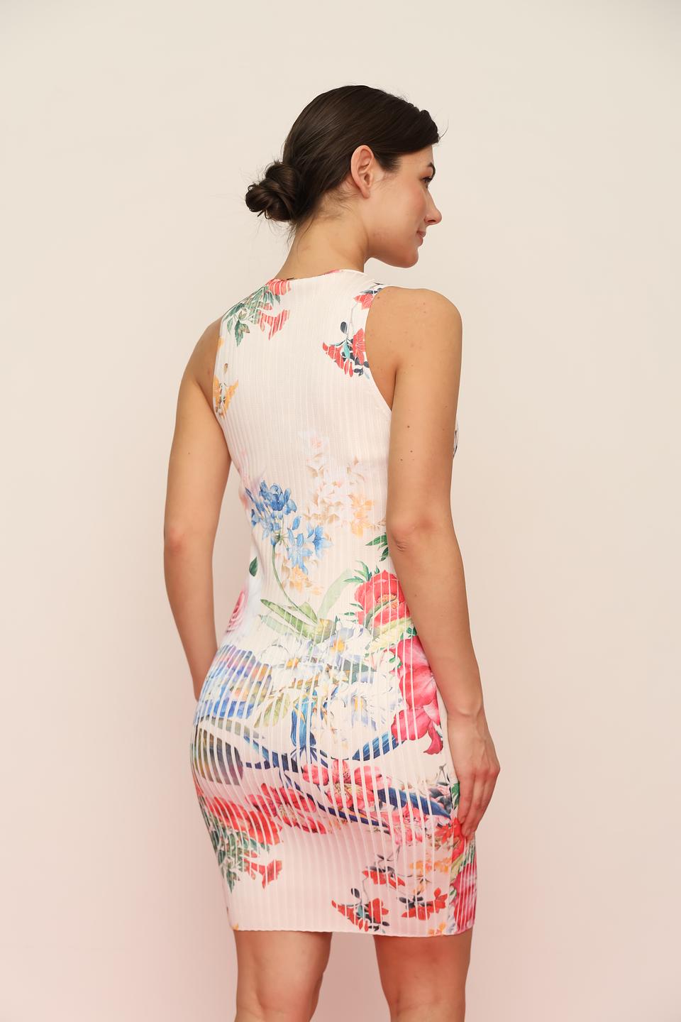 Платье Marciano с цветочным принтом