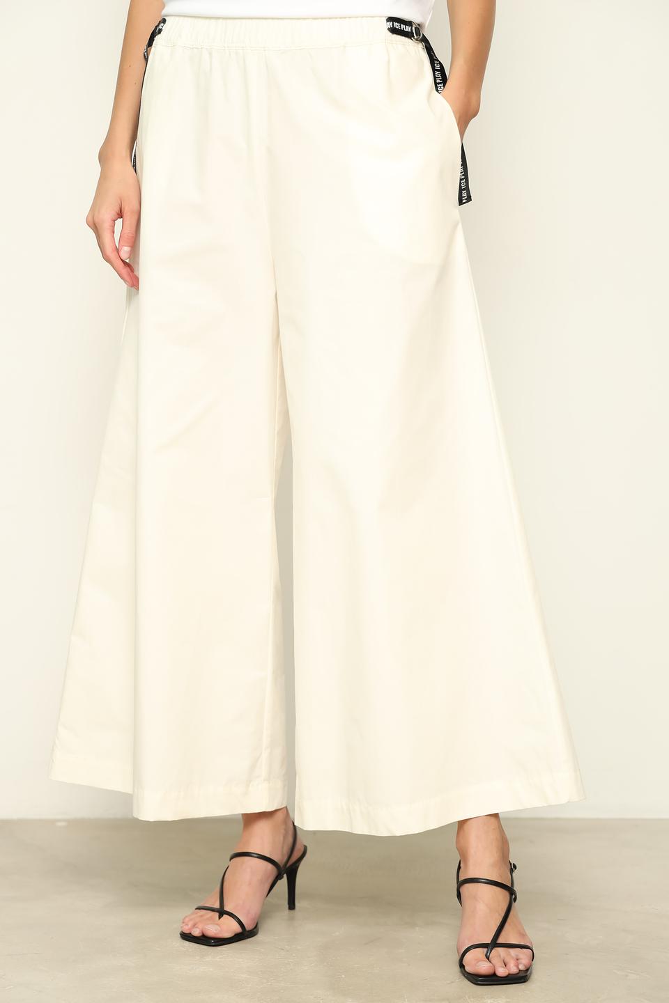 Брюки палаццо Ice Play бежевые