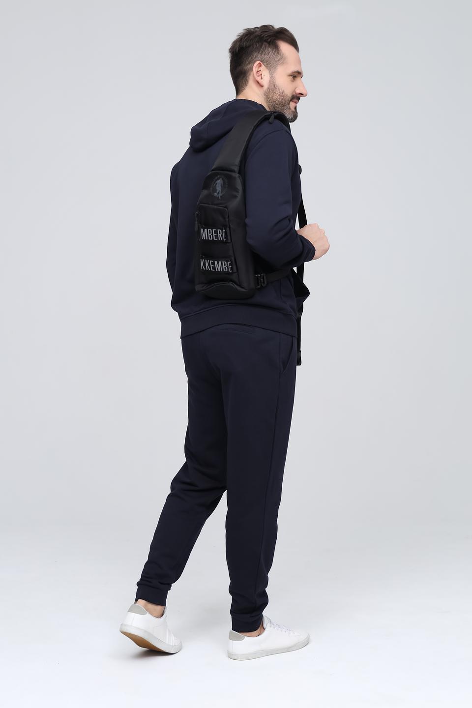 Сумка Bikkembergs чёрная с логотипом