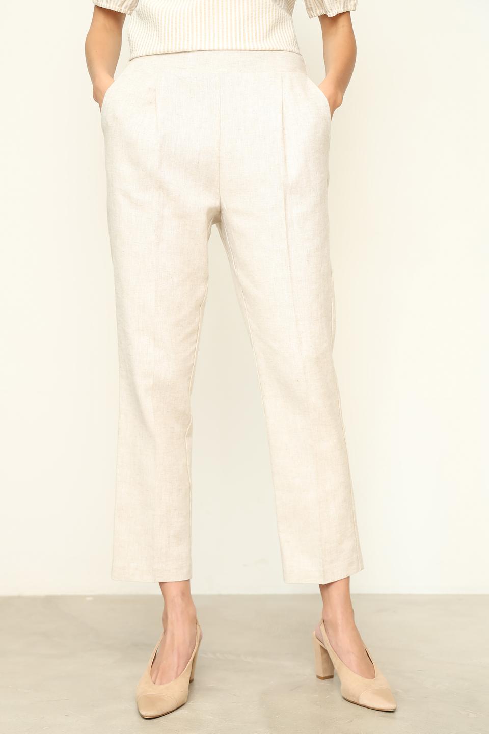 Брюки Silvian Heach бежевые