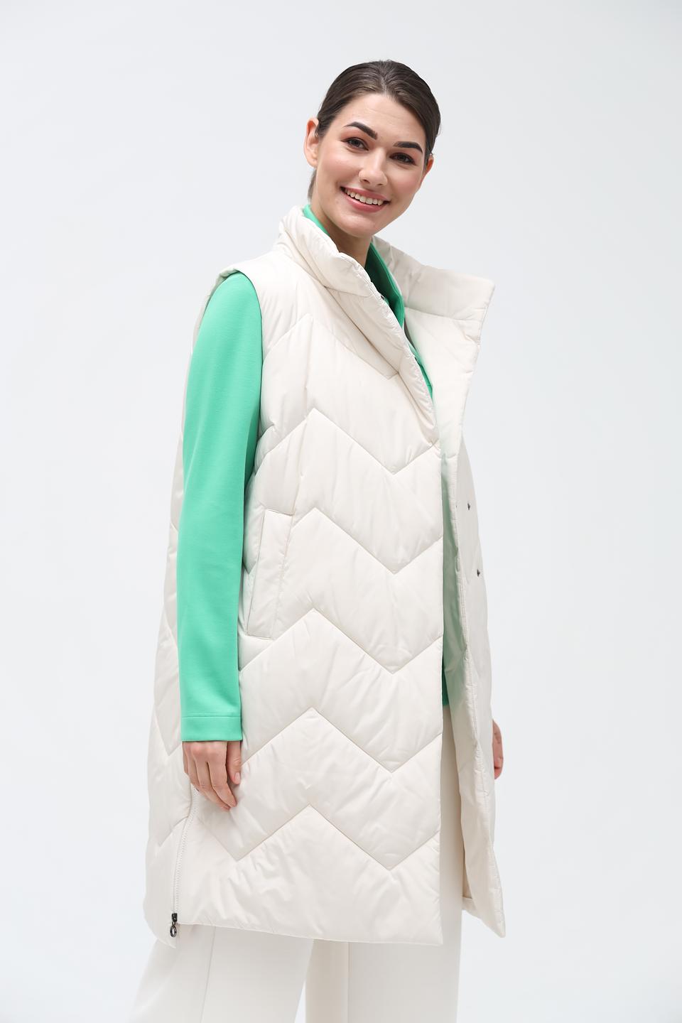 Жилет Bugatti стеганый бежевый