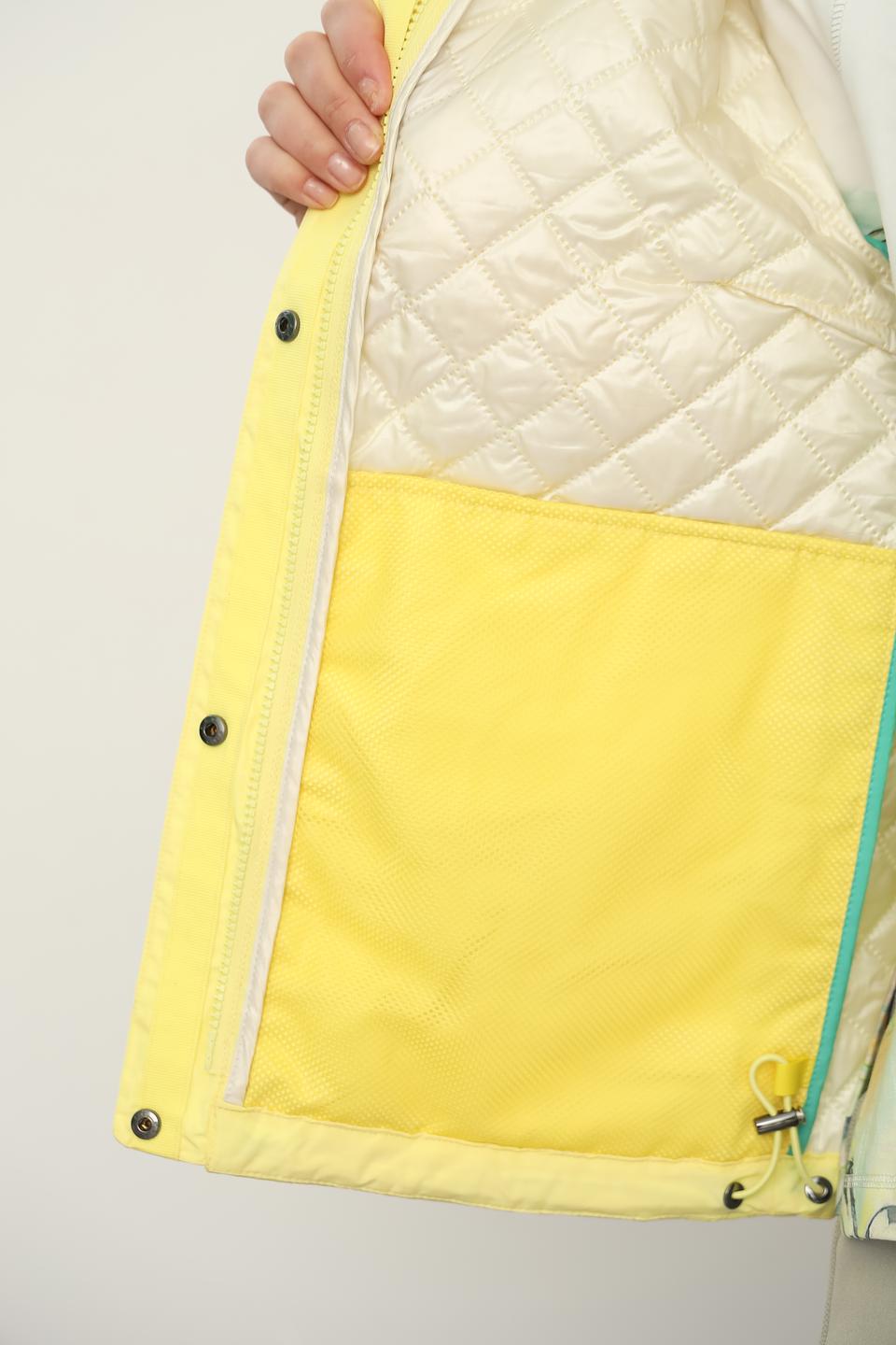 Куртка Bugatti стеганая жёлтая