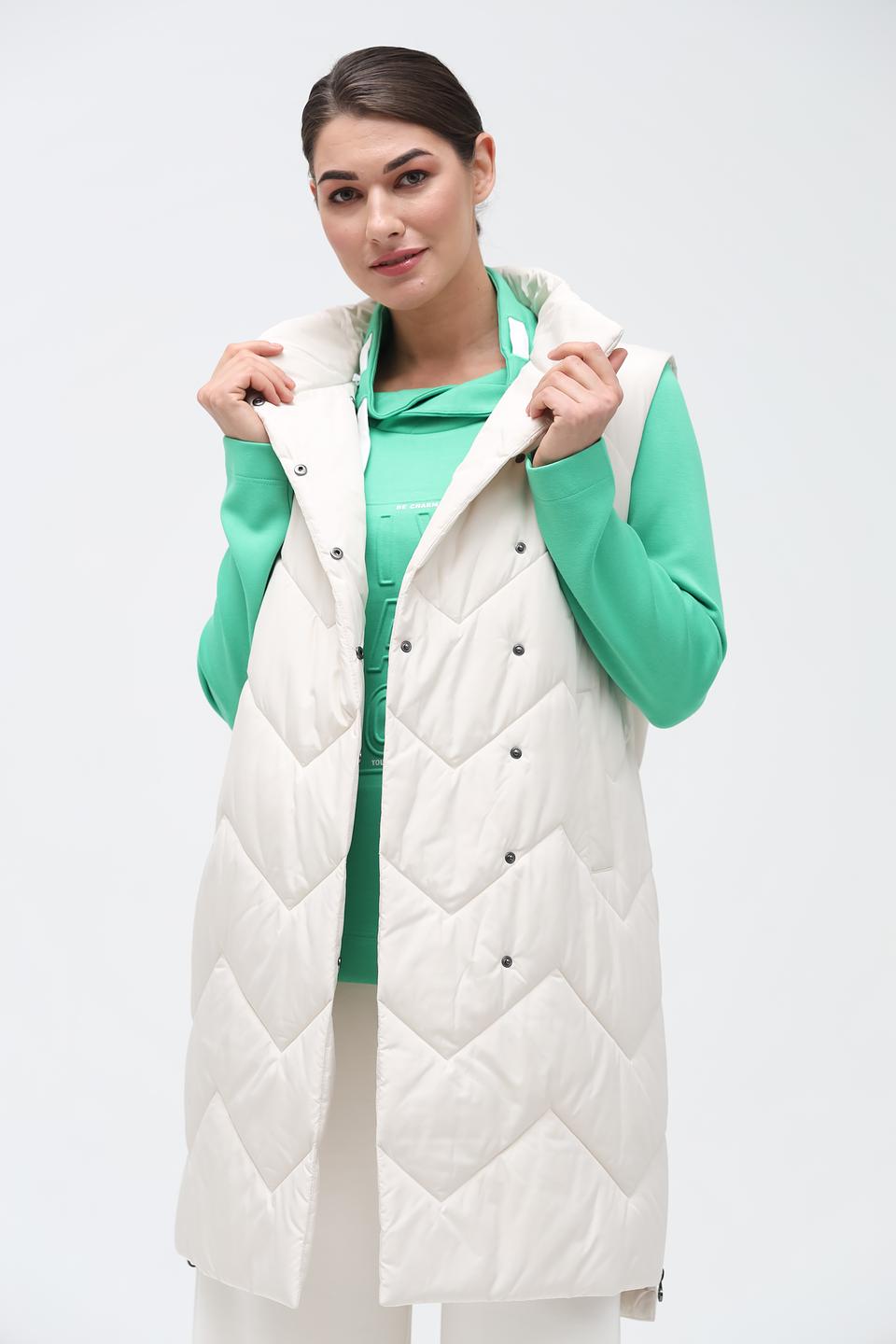 Жилет Bugatti стеганый бежевый