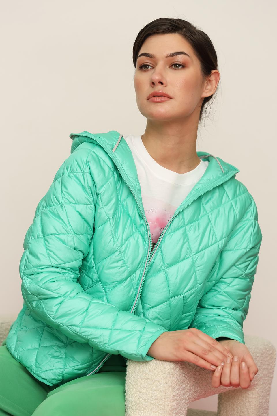 Куртка Bugatti стеганая мятная