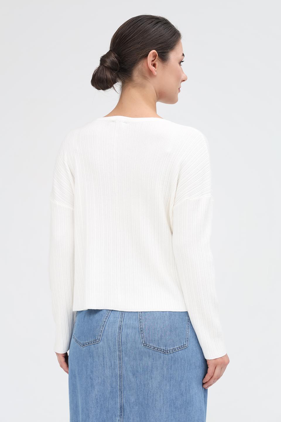 Жакет Broadway вязаный белый