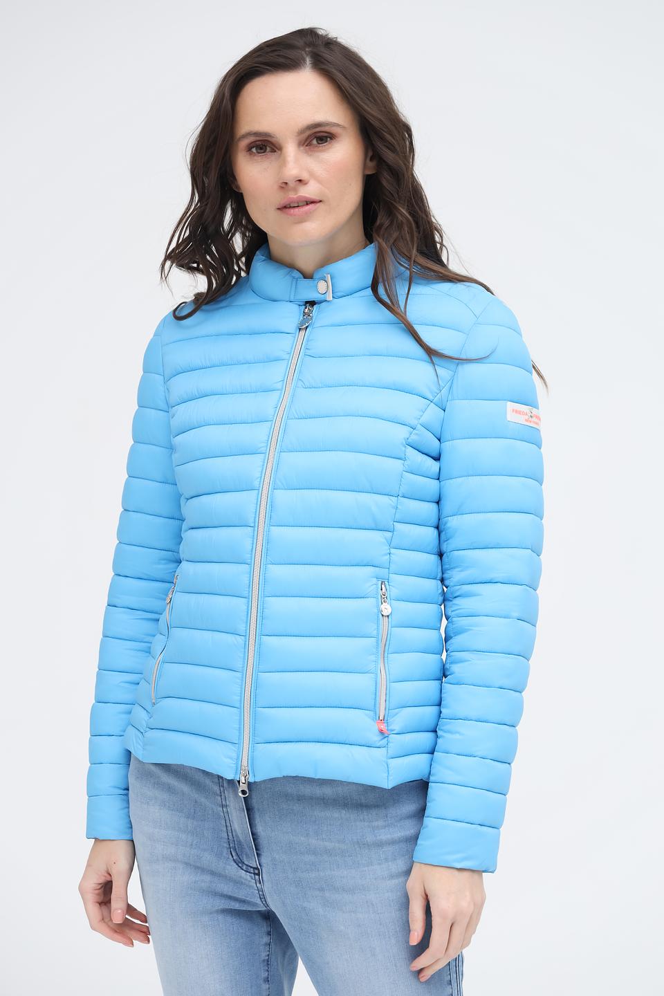 Куртка Frieda and Freddies стеганая голубая