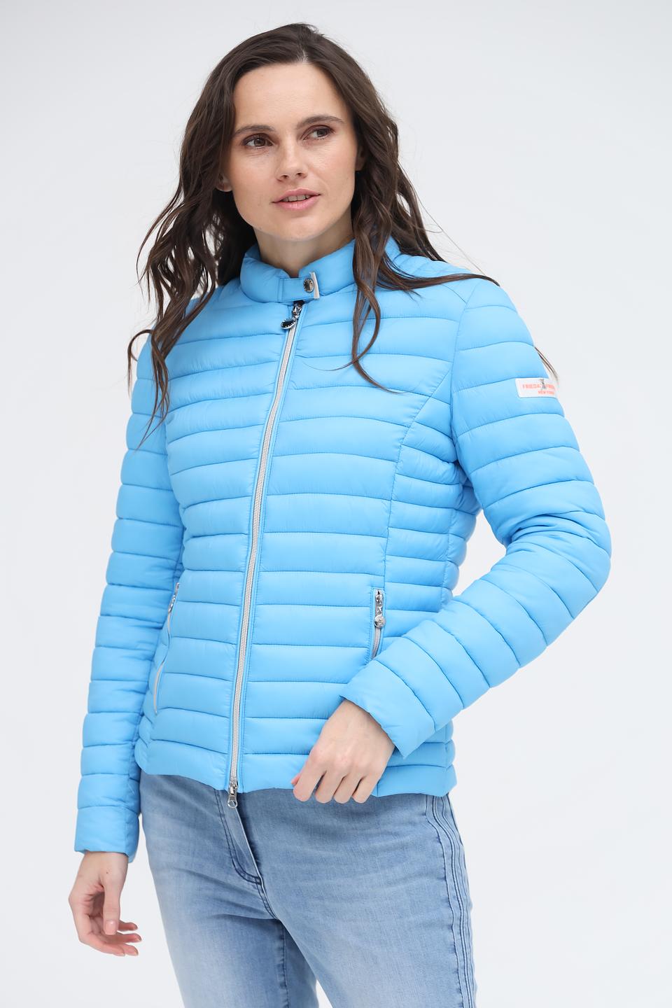 Куртка Frieda and Freddies стеганая голубая