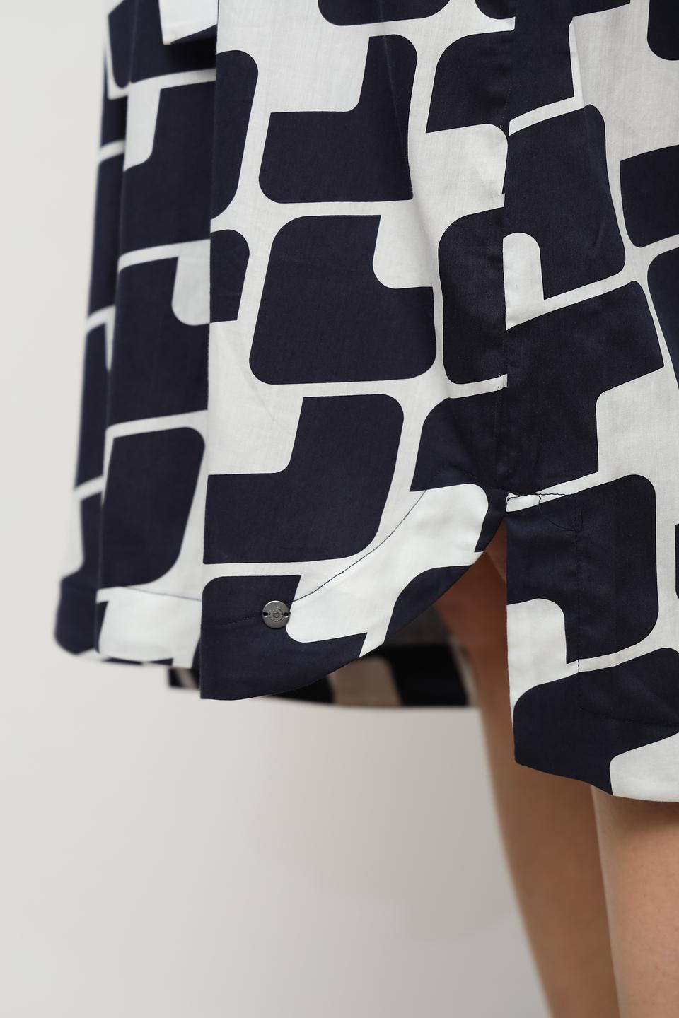 Платье Bugatti с геометрическим принтом