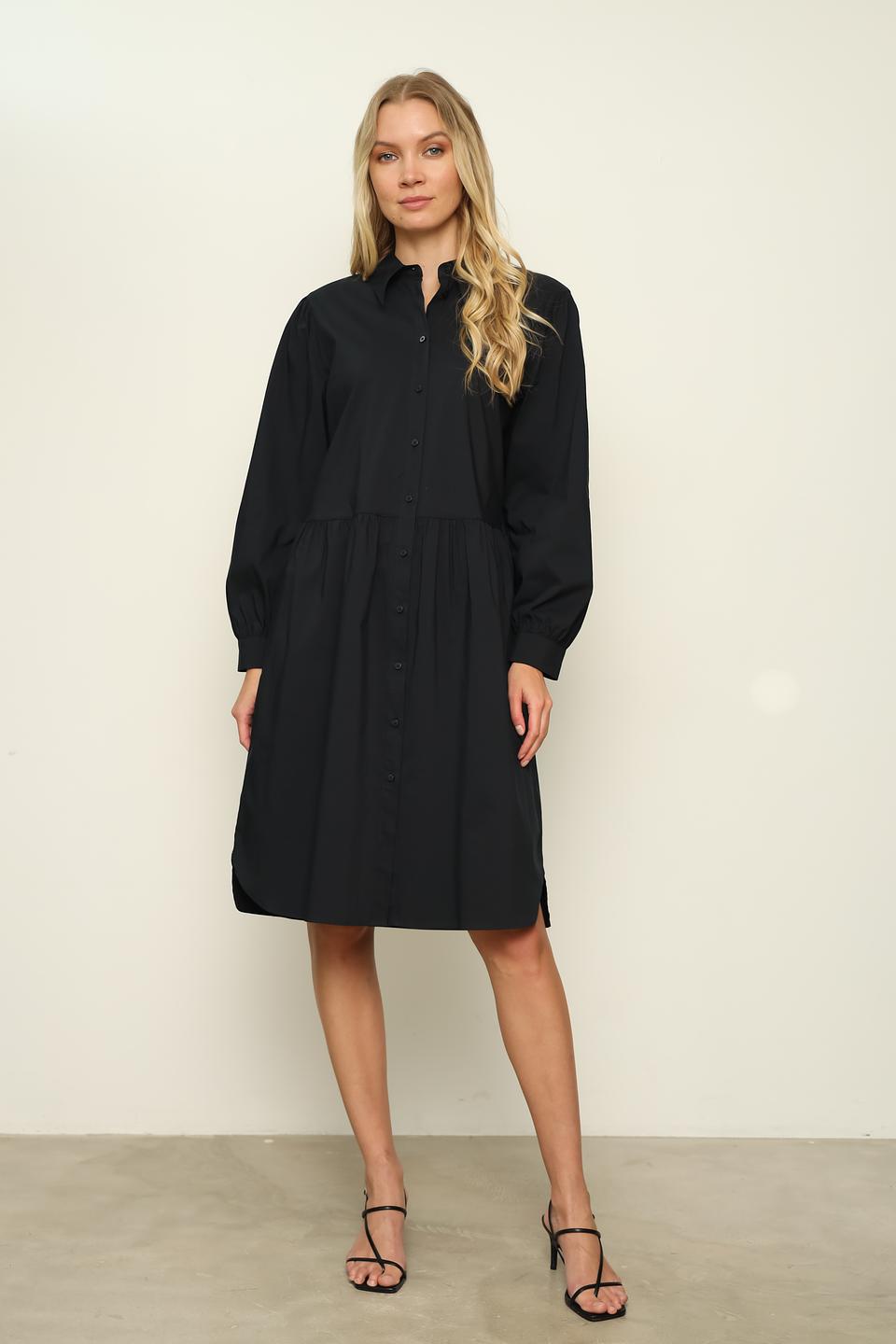 Платье рубашка Gerry Weber чёрное