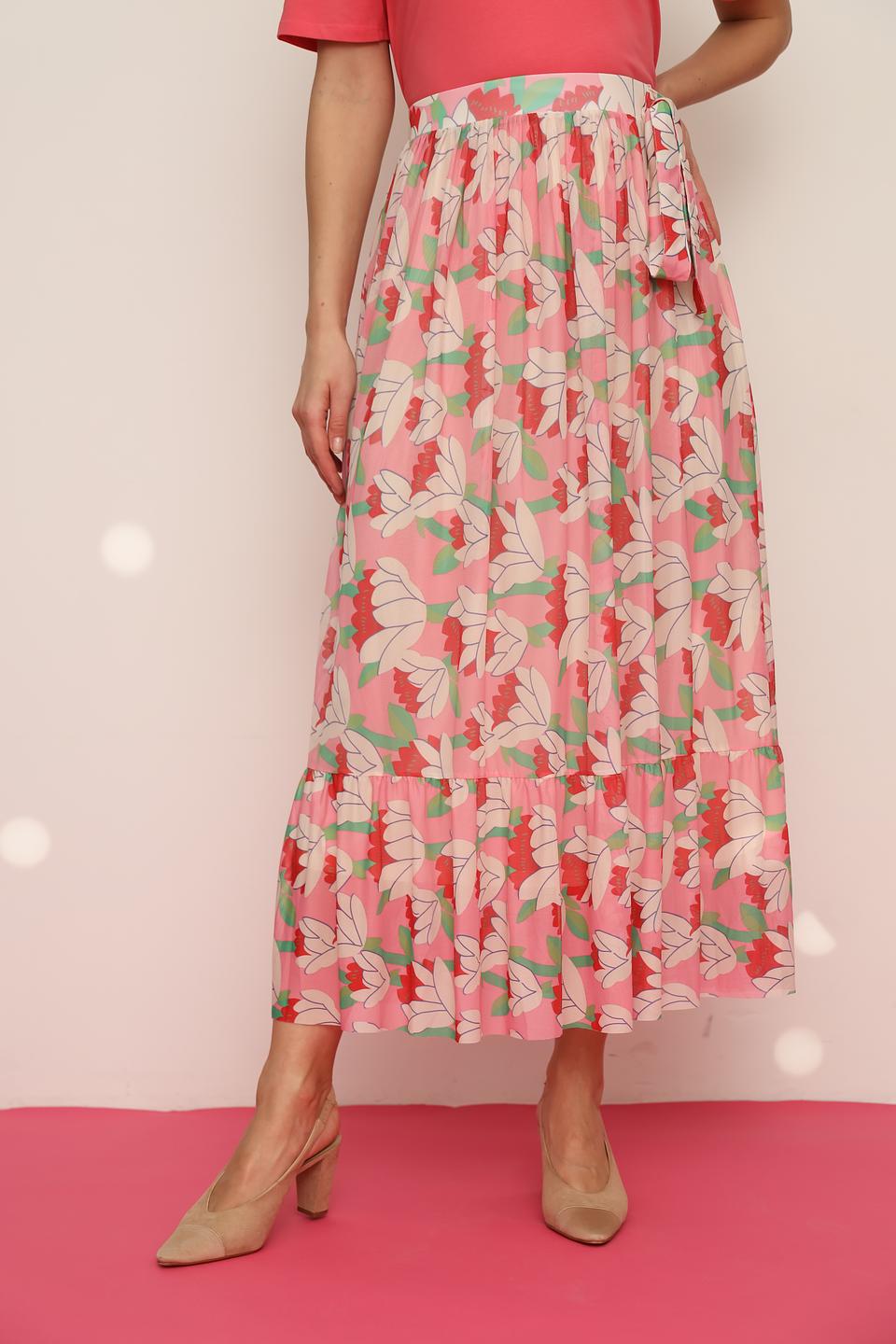 Юбка Rich and Royal с цветочным принтом