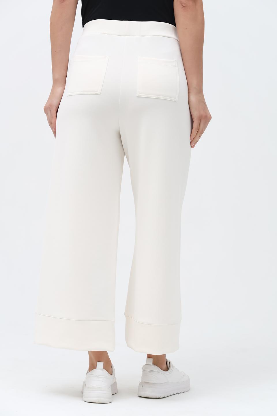 Брюки палаццо Rich and Royal молочные