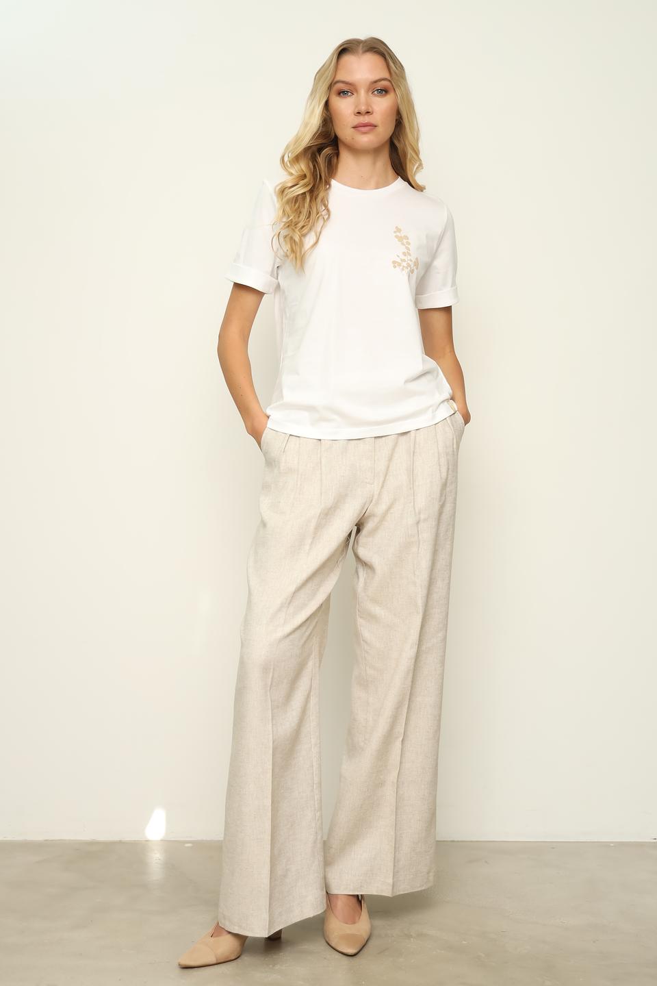 Футболка Taifun с вышивкой