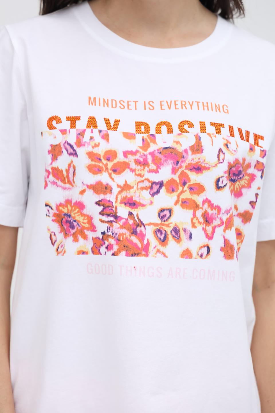 Футболка Marc Aurel с цветочным принтом