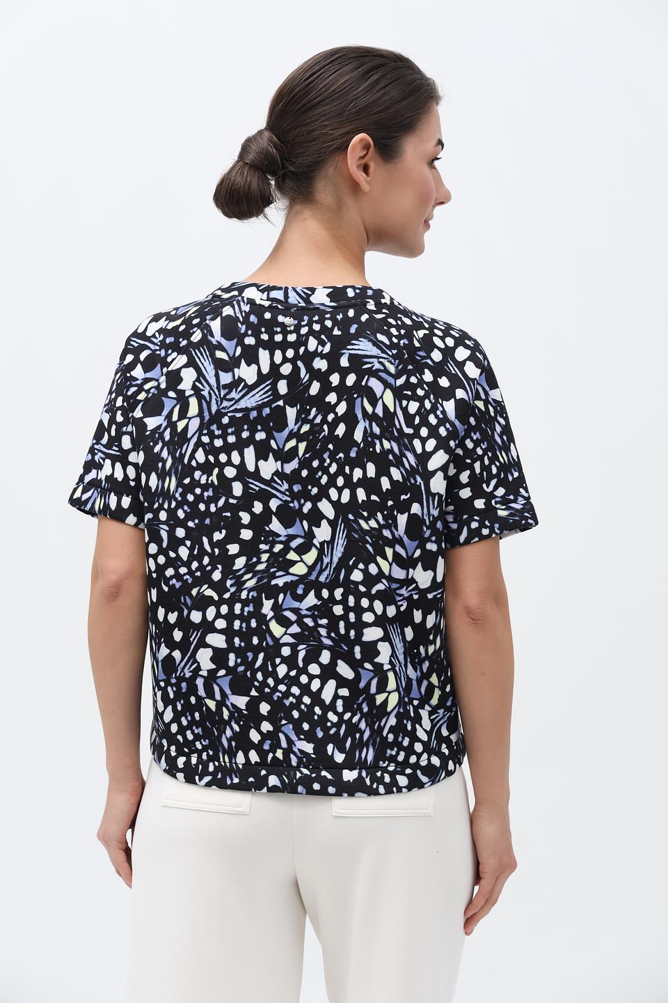 Пуловер Gerry Weber с принтом чёрный