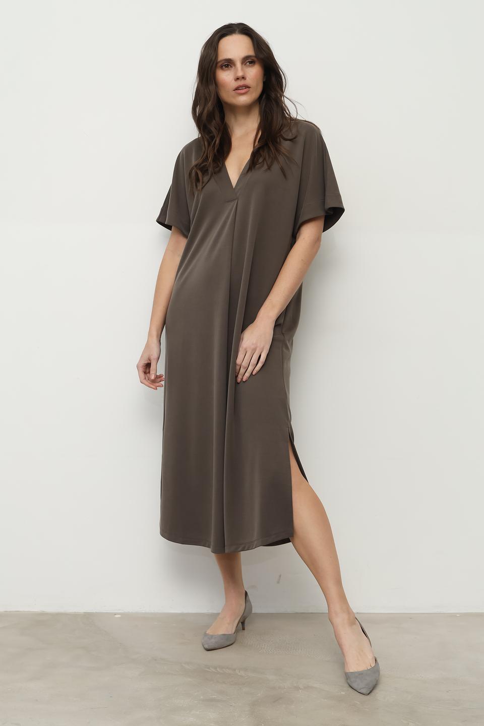 Платье Cinque модал серое