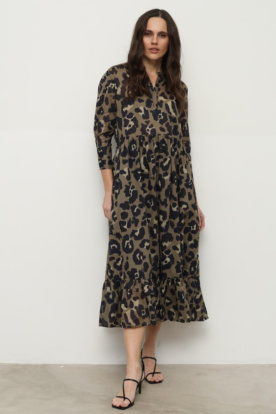 Платье Catnoir с леопардовым принтом