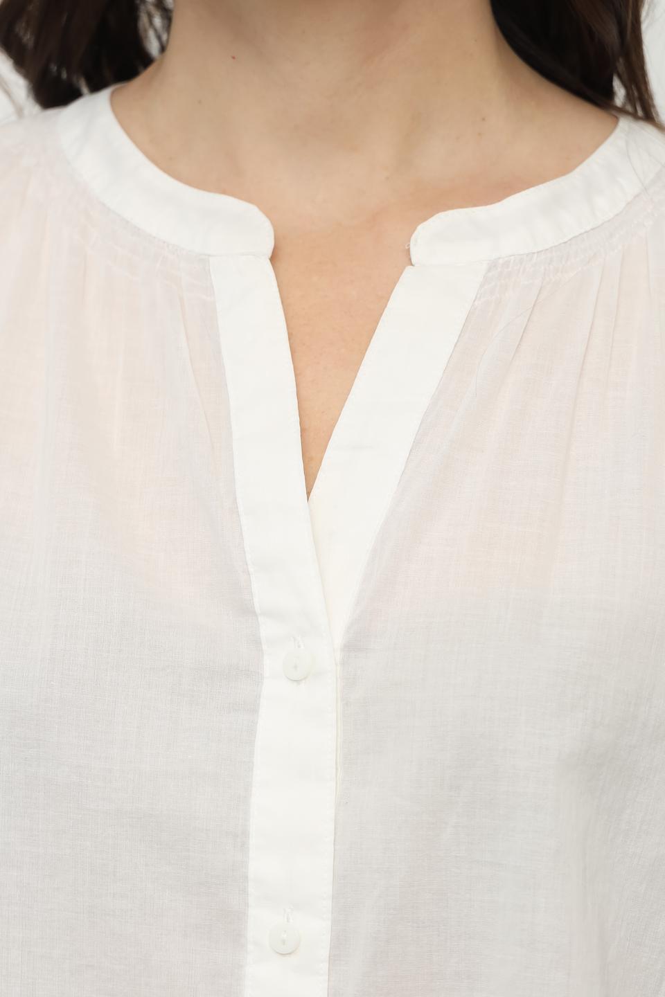 Блуза Taifun женская белая с рукавами-фонариками