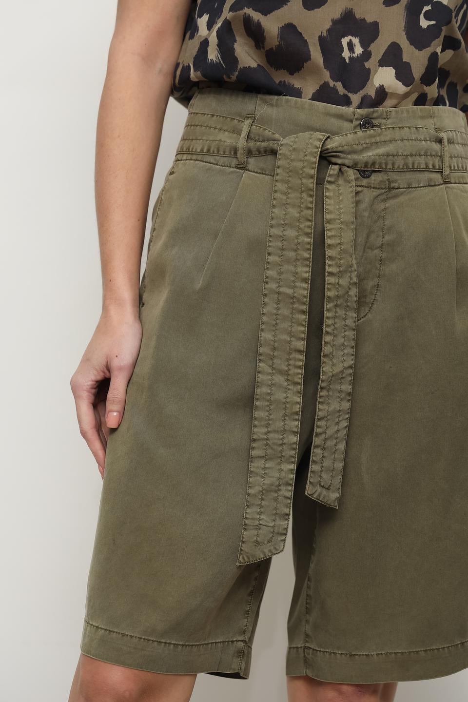Шорты Catnoir с поясом хаки