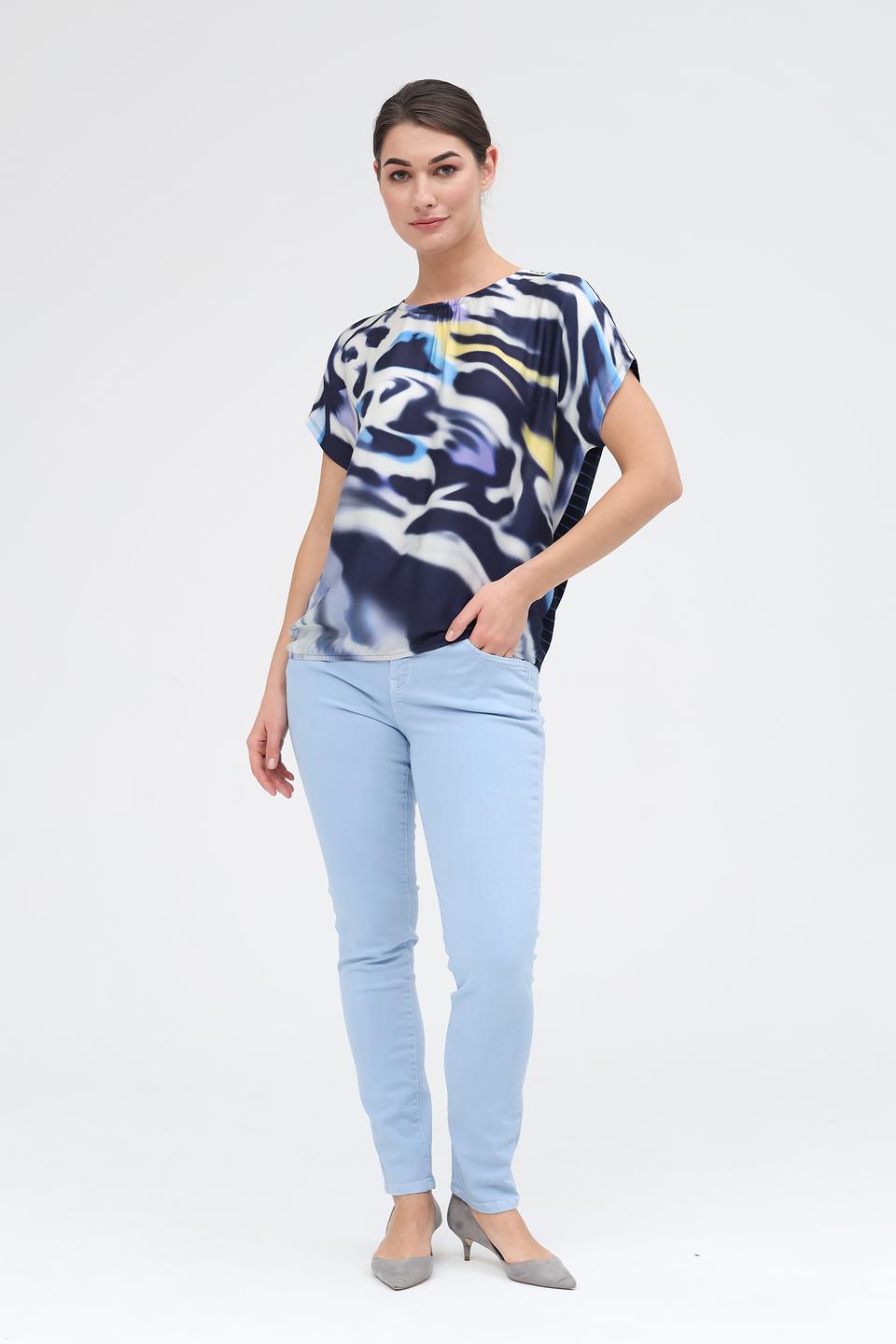 Джинсы Gardeur голубые Slim Fit