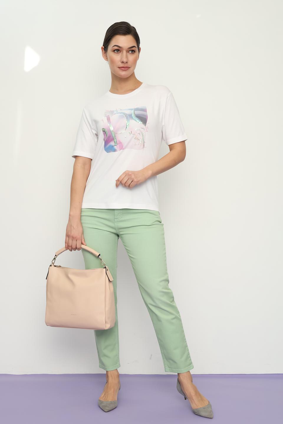 Брюки Lecomte мятные