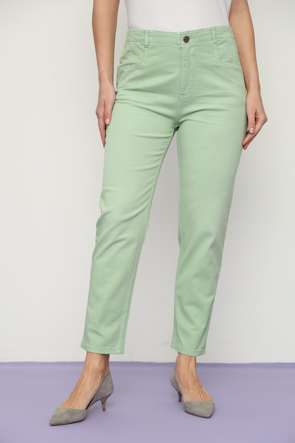 Брюки Lecomte мятные
