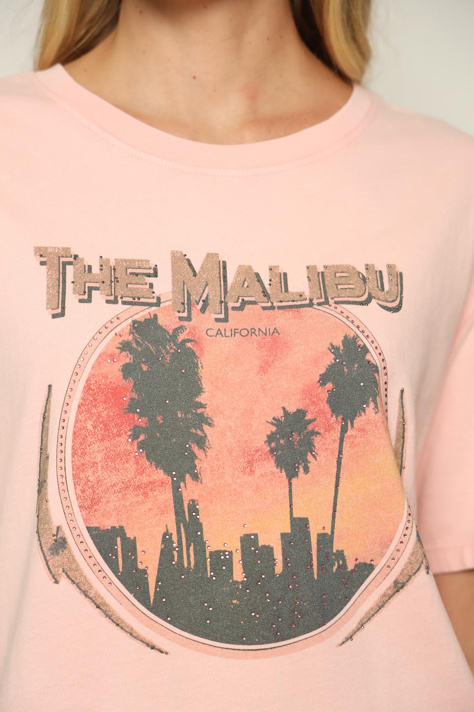 Футболка Oui с принтом Малибу