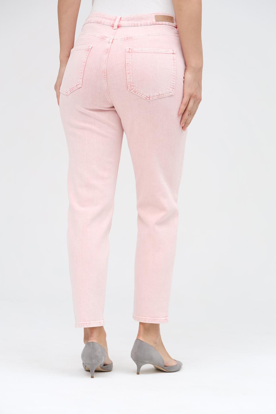 Джинсы Oui розовые mom fit