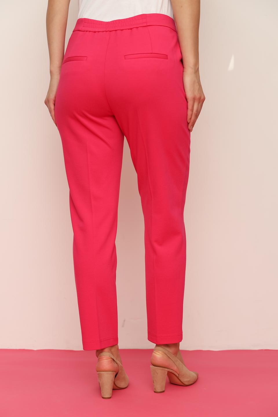 Брюки классические Oui малиновые