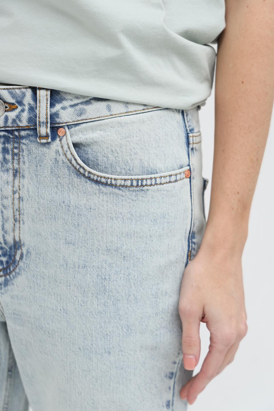 Джинсы Oui светло-голубые