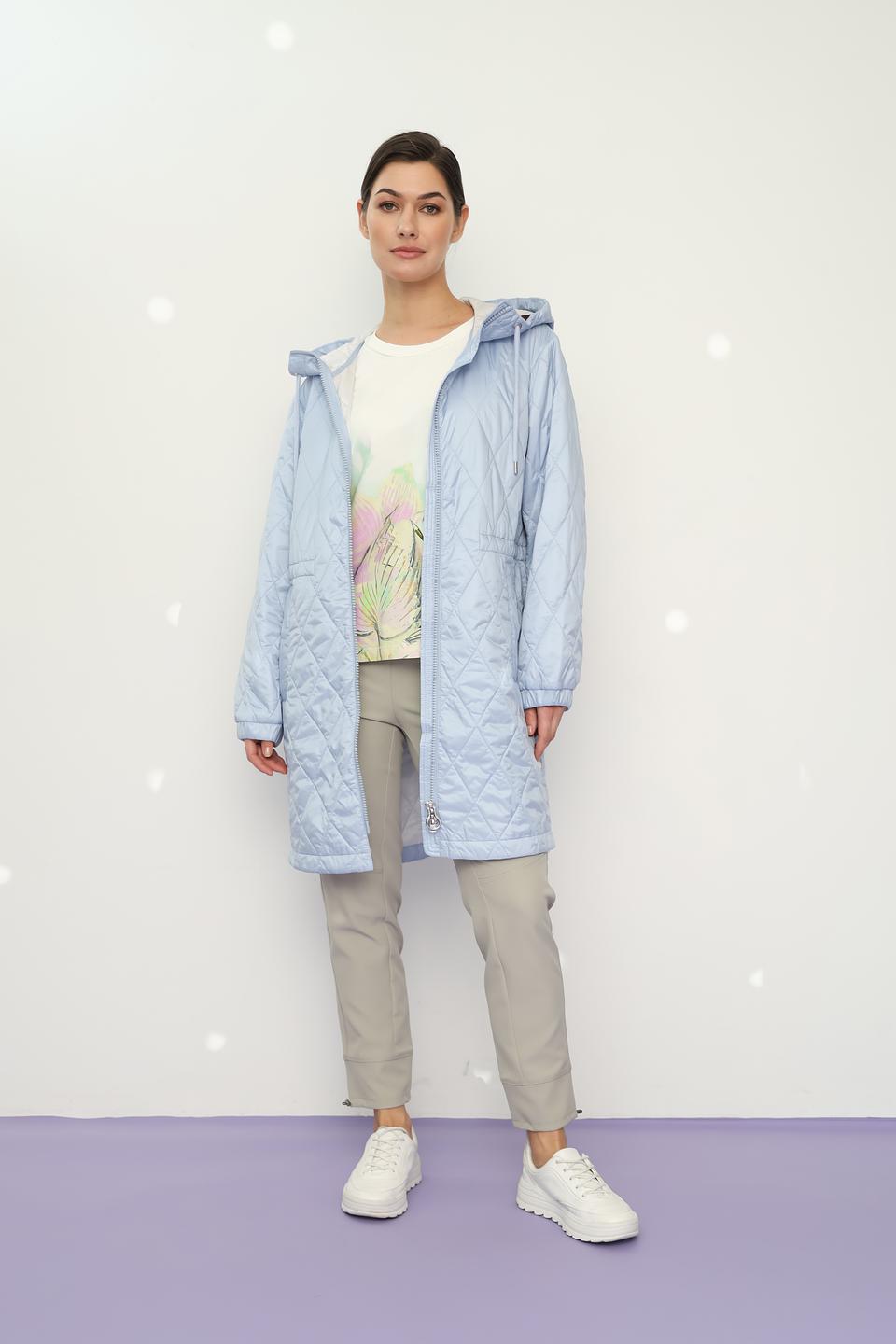 Пальто Gerry Weber стеганое голубое