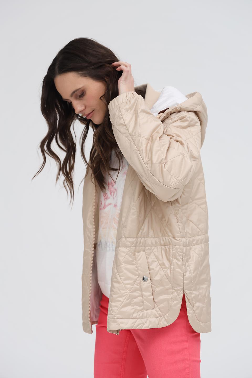 Куртка Gerry Weber стеганая бежевая