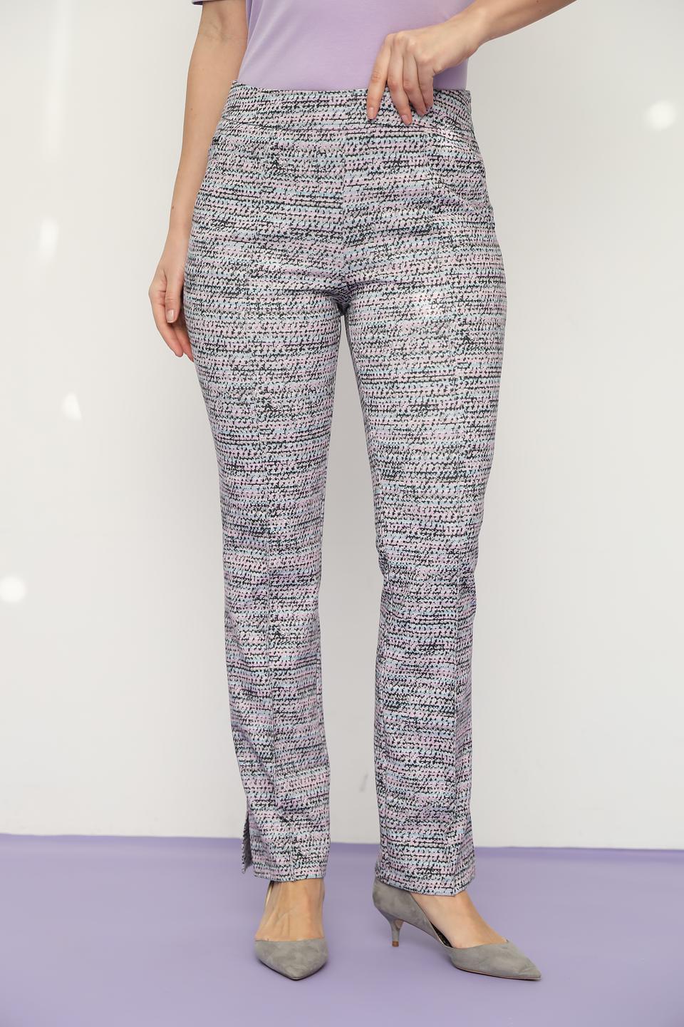 Брюки Lecomte в клетку