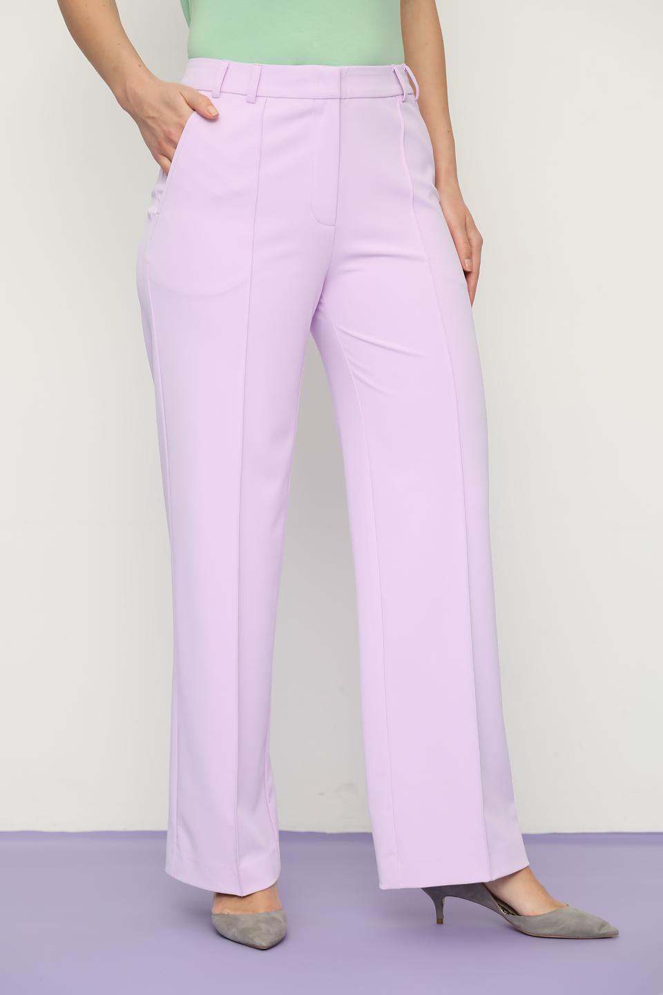Брюки Lecomte классические лавандовые