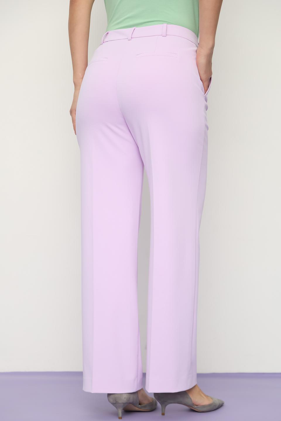 Брюки Lecomte классические лавандовые