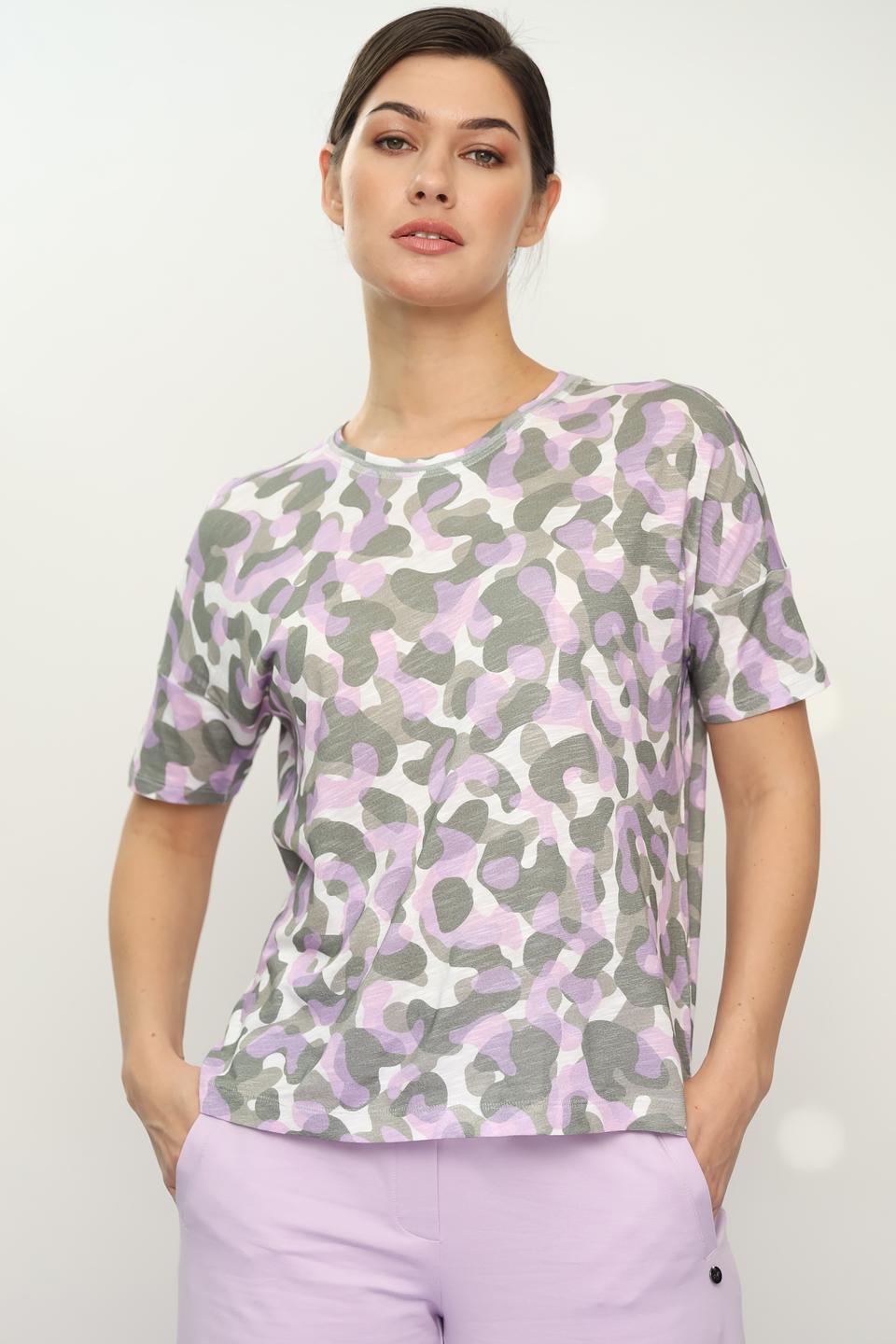 Футболка Lecomte камуфляж