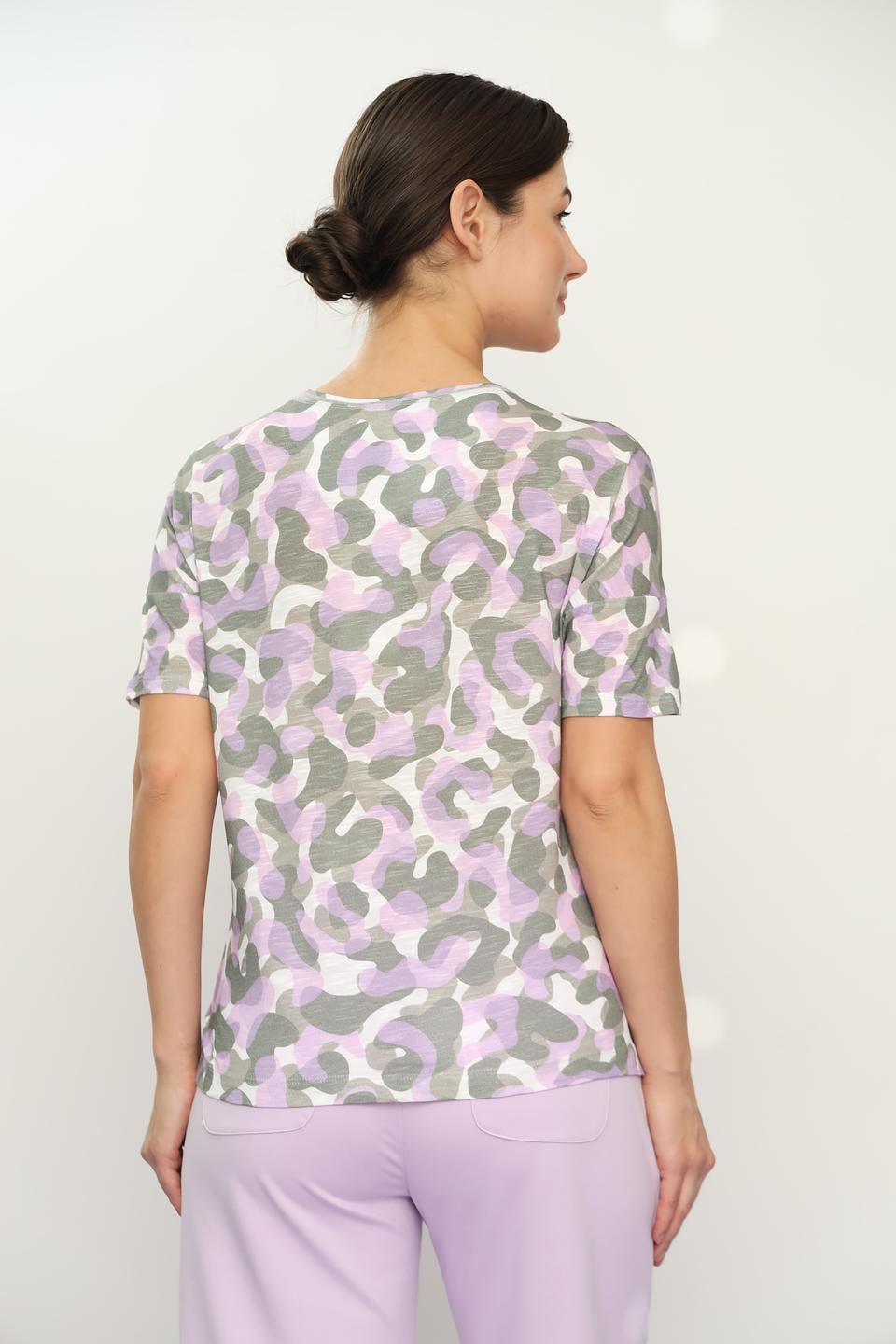 Футболка Lecomte камуфляж