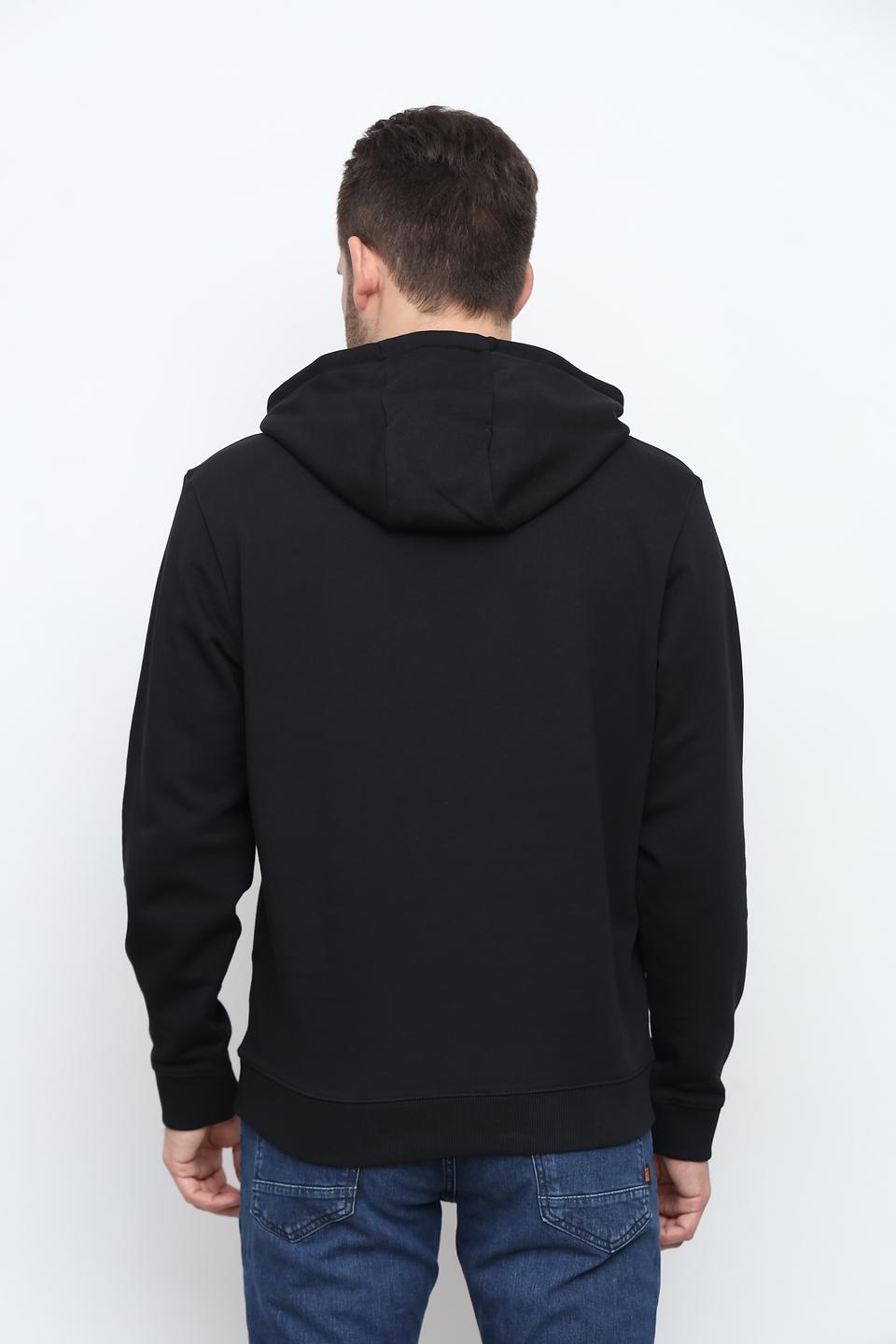 Толстовка Hugo с утками чёрная