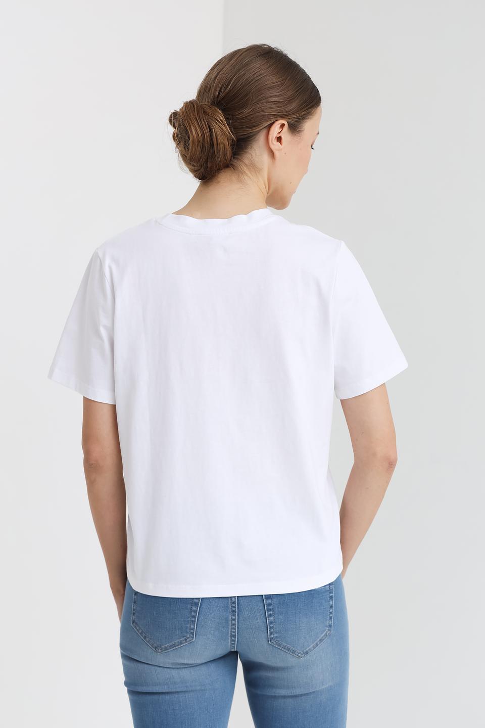 Футболка Pezzo с цветочным принтом