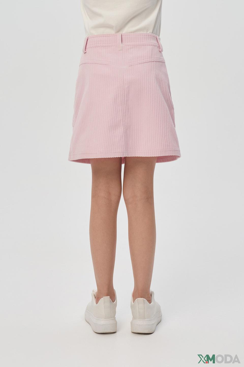 Юбка Choupette дев. вельветовая розовая