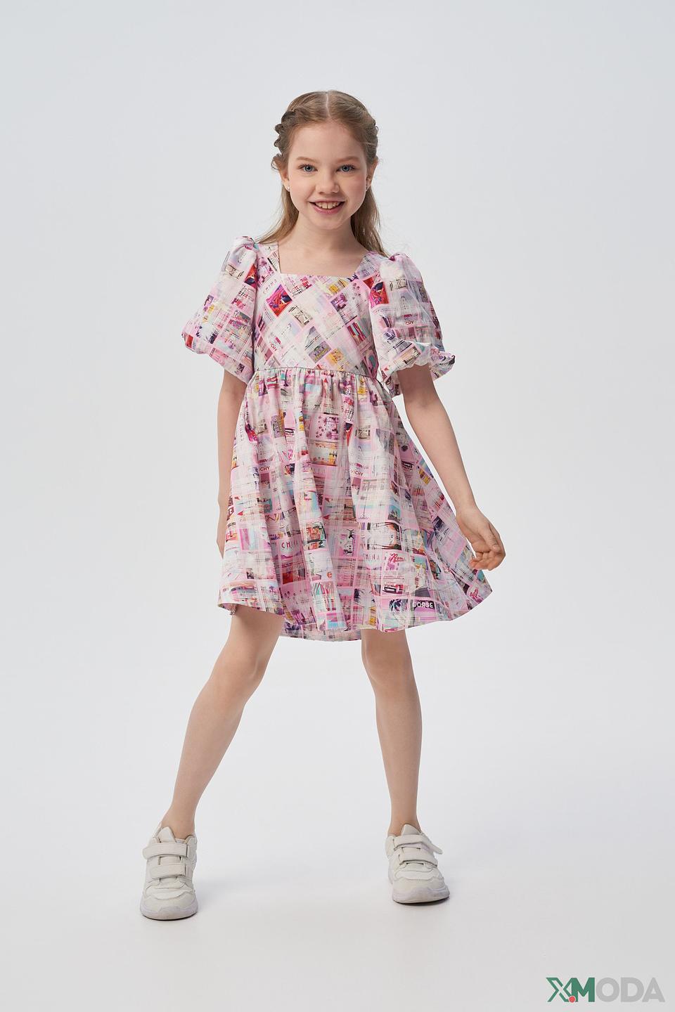 Платье Choupette дев. с принтом