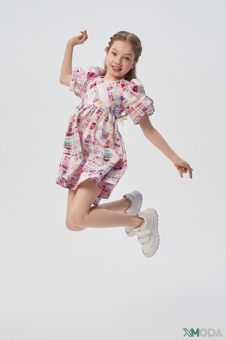 Платье Choupette дев. с принтом