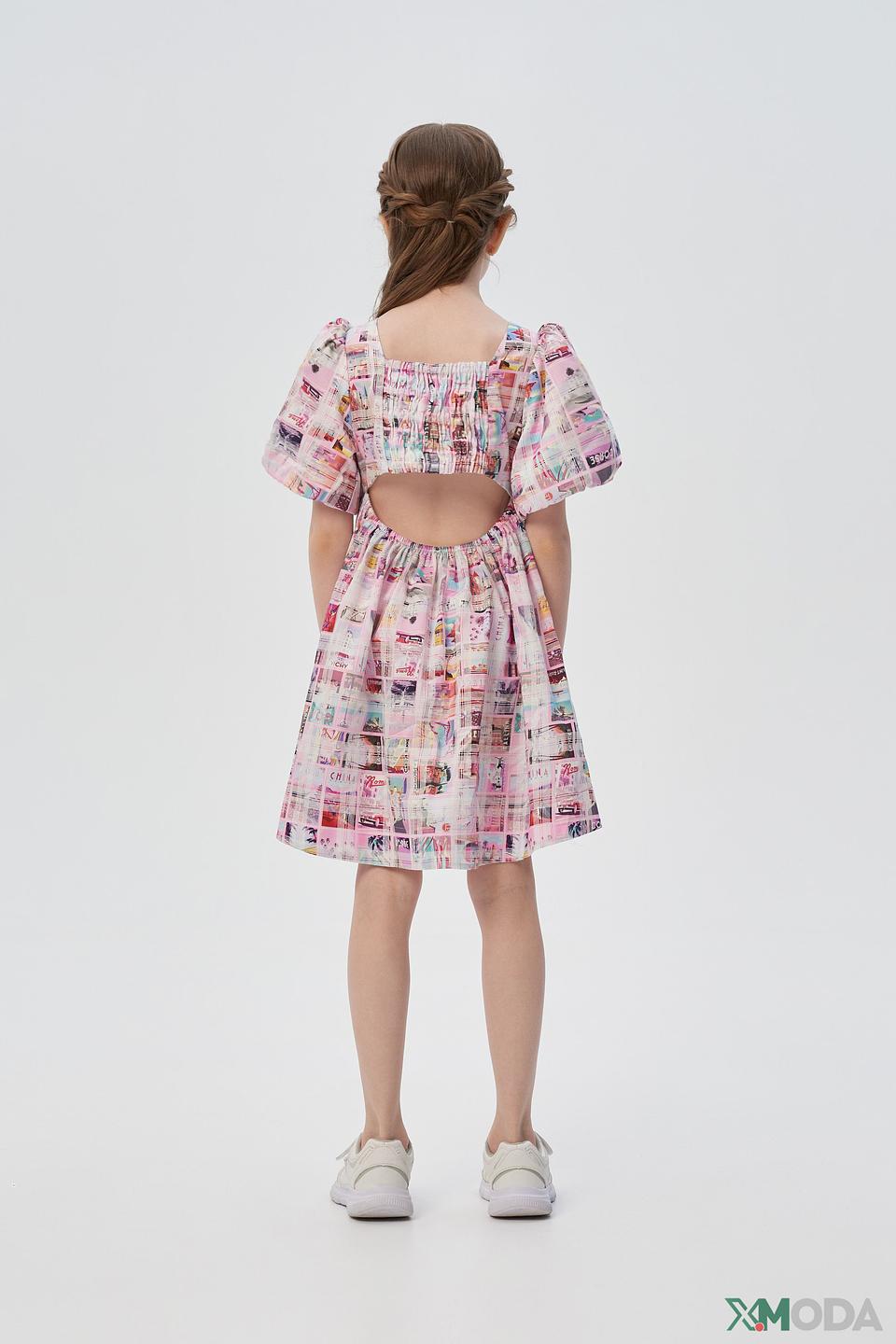 Платье Choupette дев. с принтом