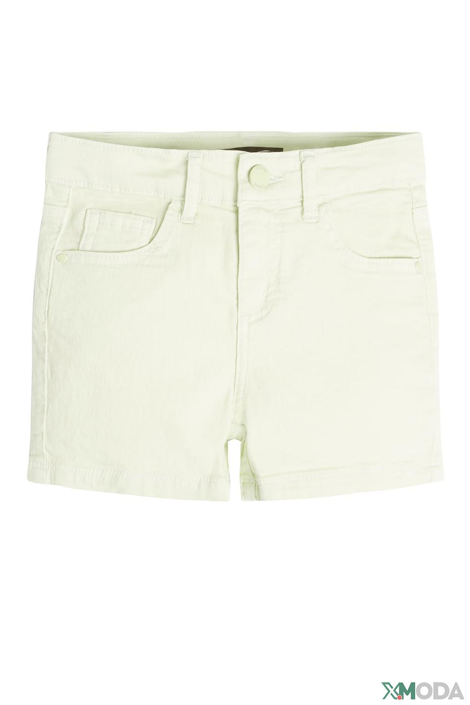 Джинсовые шорты Guess дев. светло-зелёные